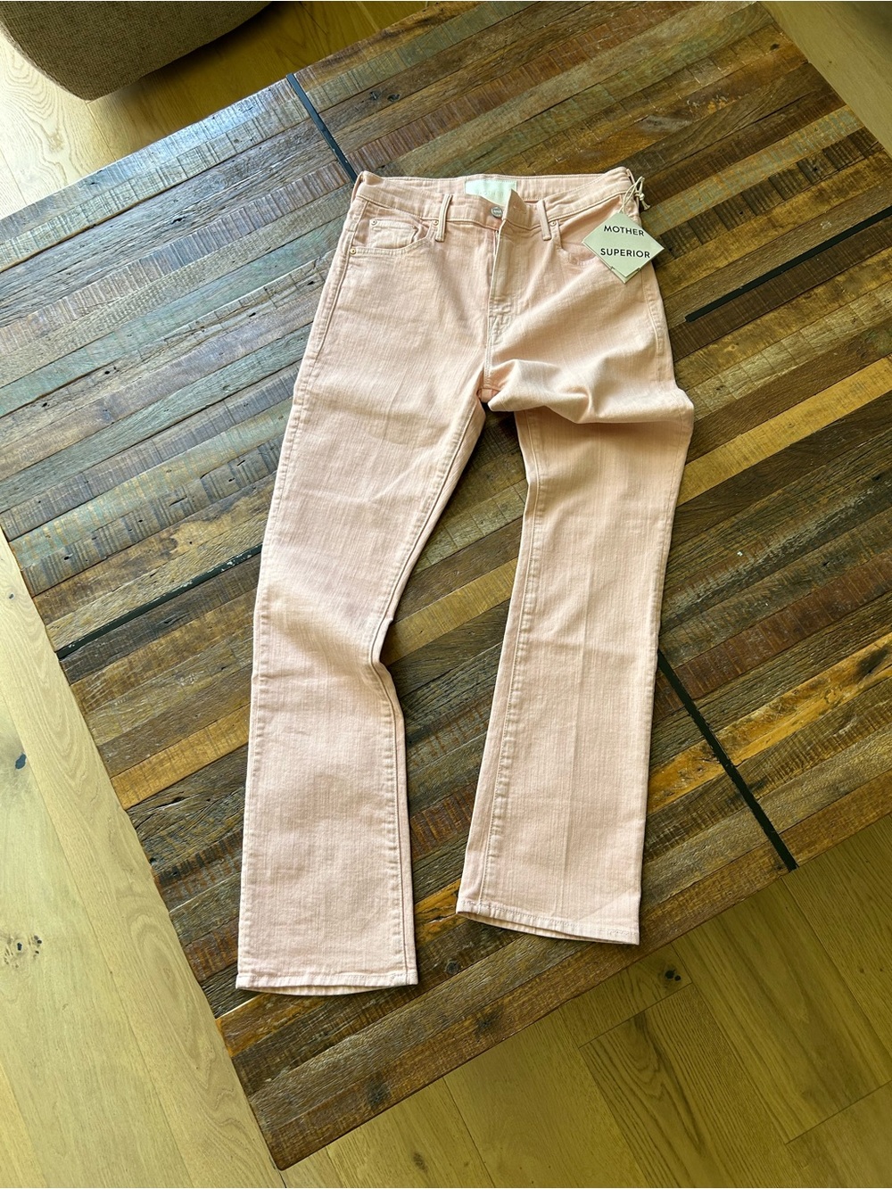 Mother Jeans-Insider Hover-Peach Parfait